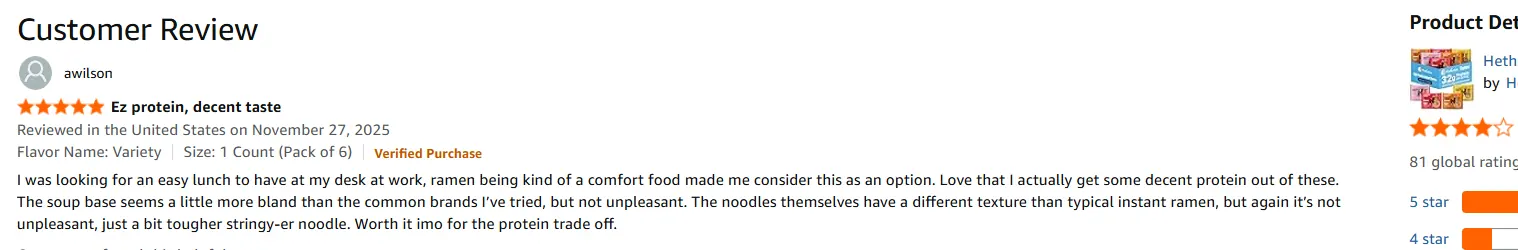 Customer review screenshot 3